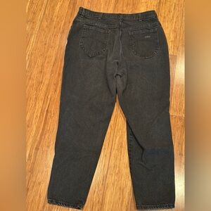 Vintage Chic Ladies Black Jeans - tagged 20W - go by measurements
